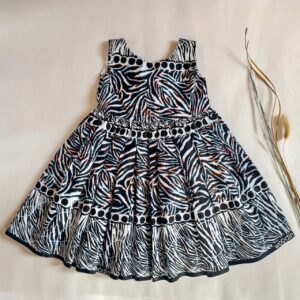 Little Explorer Zebra Dress