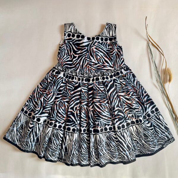Little Explorer Zebra Dress