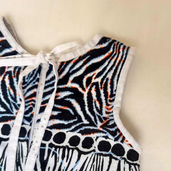 Wild Stripes A-Line Dress