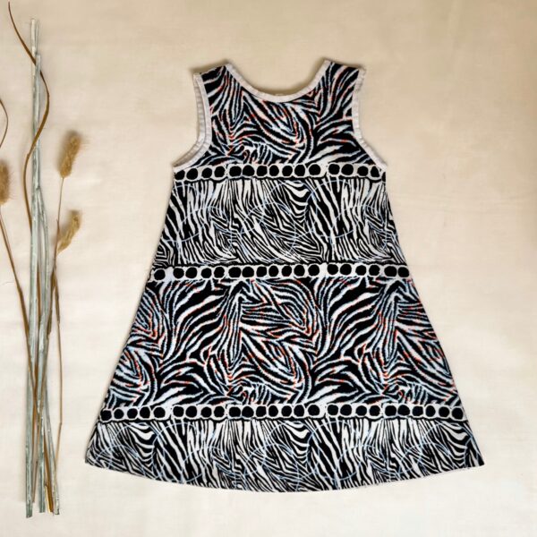 Wild Stripes A-Line Dress