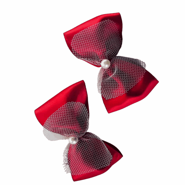 Red Baby Girls' Bow Ties