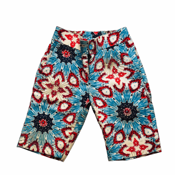 Boys Ankara Shirt and Shorts