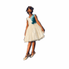 Elegant Lace Bodice Girls' Dress
